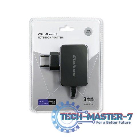 Zasilacz do Lenovo 20W | 5V | 4A | 3.5*1.35 Zasilacz do Lenovo 20W | 5V | 4A | 3.5*1.35