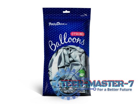 Balony Strong Misty pastelowy błękit 30cm 100 sztuk Balony Strong Misty pastelowy błękit 30cm 100 sztuk