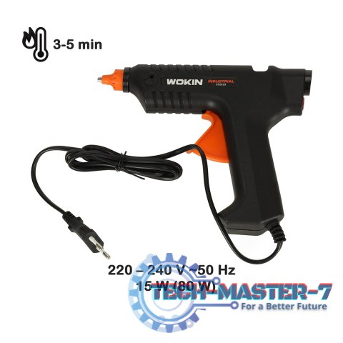 WOKIN Pistolet do kleju klejenia na gorąco 15W + wkłady 11,2mm WOKIN Pistolet do kleju klejenia na gorąco 15W + wkłady 11,2mm