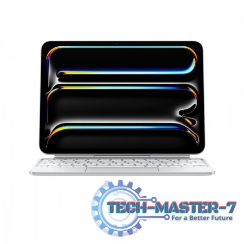 Klawiatura Magic Keyboard do iPada Pro 11 cali (M4) - angielski (międzynarodowy) - biała Klawiatura Magic Keyboard do iPada Pro 11 cali (M4) - angielski (międzynarodowy) - biała