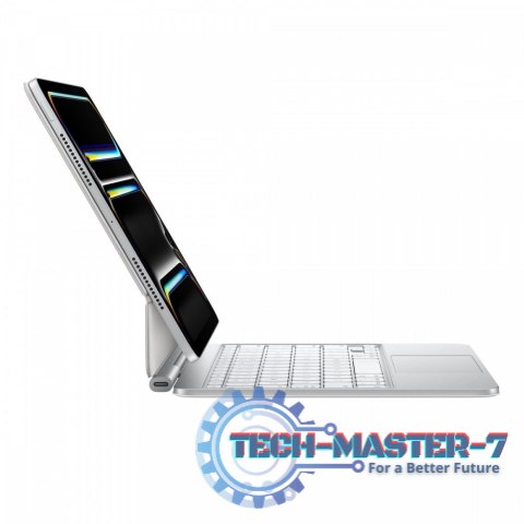 Klawiatura Magic Keyboard do iPada Pro 11 cali (M4) - angielski (międzynarodowy) - biała Klawiatura Magic Keyboard do iPada Pro 11 cali (M4) - angielski (międzynarodowy) - biała