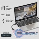 Obudowa | Kieszeń na dysk SSD HDD 2.5 cala | SATA | USB 3.0 | Super speed 5Gb/s | 2TB | Różowy Obudowa | Kieszeń na dysk SSD HDD 2.5 cala | SATA | USB 3.0 | Super speed 5Gb/s | 2TB | Różowy