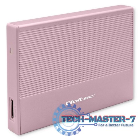 Obudowa | Kieszeń na dysk SSD HDD 2.5 cala | SATA | USB 3.0 | Super speed 5Gb/s | 2TB | Różowy Obudowa | Kieszeń na dysk SSD HDD 2.5 cala | SATA | USB 3.0 | Super speed 5Gb/s | 2TB | Różowy