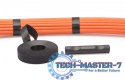 Taśma rzepowa do okablowania strukturalnego, szerokość 20 mm, rolka 10 m, Czarna Taśma rzepowa do okablowania strukturalnego, szerokość 20 mm, rolka 10 m, Czarna