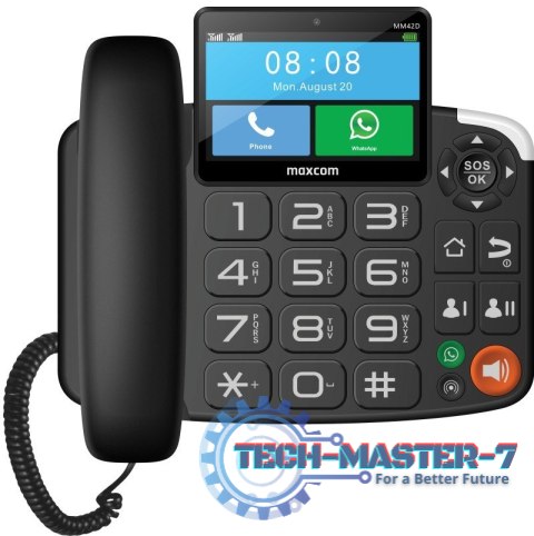 Telefon MM 42D SE 4G VOLTE VoWiFi stacjonarny na kartę SIM Telefon MM 42D SE 4G VOLTE VoWiFi stacjonarny na kartę SIM