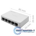 SWITCH przełącznik sieciowy 5 x port RJ45 | 1000Mbps | Fast Ethernet | LAN SWITCH przełącznik sieciowy 5 x port RJ45 | 1000Mbps | Fast Ethernet | LAN