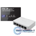 SWITCH przełącznik sieciowy 5 x port RJ45 | 1000Mbps | Fast Ethernet | LAN SWITCH przełącznik sieciowy 5 x port RJ45 | 1000Mbps | Fast Ethernet | LAN