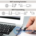 Szybki bezprzewodowy adapter USB DUAL Wi-Fi 2 x 2dBi | Standard AC | USB 3.0 | 1200Mbps Szybki bezprzewodowy adapter USB DUAL Wi-Fi 2 x 2dBi | Standard AC | USB 3.0 | 1200Mbps