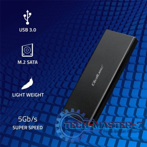 Obudowa | kieszeń do dysków SSD M.2 SATA | NGFF | USB 3.0 Obudowa | kieszeń do dysków SSD M.2 SATA | NGFF | USB 3.0