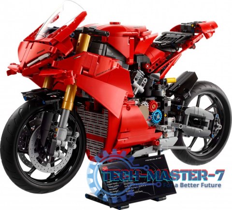 Klocki Technic 42202 Motocykl Ducati Panigale V4 S Klocki Technic 42202 Motocykl Ducati Panigale V4 S