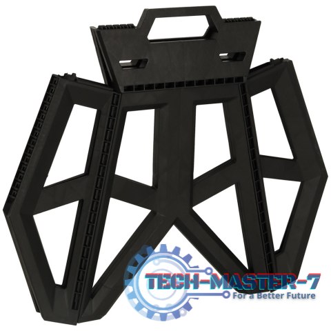 Taboret składany krzesełko turystyczne kempingowe przenośne 40 cm czarny Taboret składany krzesełko turystyczne kempingowe przenośne 40 cm czarny