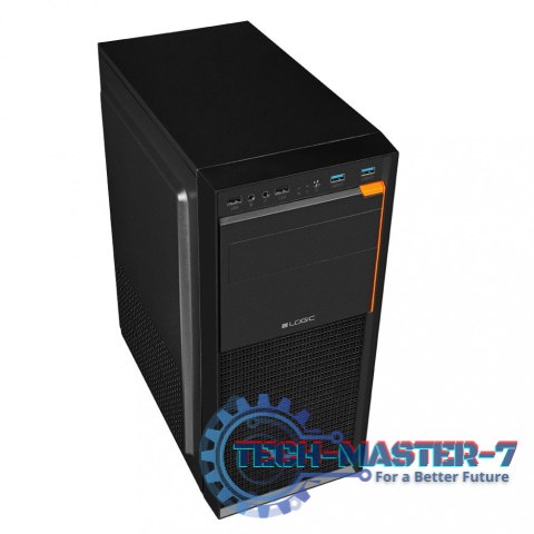 Obudowa komputerowa J23 midi tower ATX USB 3.0 x 2 Czarna Obudowa komputerowa J23 midi tower ATX USB 3.0 x 2 Czarna
