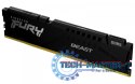 Pamięć DDR5 Fury Beast Black 16GB(1*16GB)/5600 CL36 EXPO Pamięć DDR5 Fury Beast Black 16GB(1*16GB)/5600 CL36 EXPO