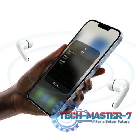 Łuchawki Bluetooth TWS 5.3 X-Don Series Dual microfon ENC czarne Łuchawki Bluetooth TWS 5.3 X-Don Series Dual microfon ENC czarne