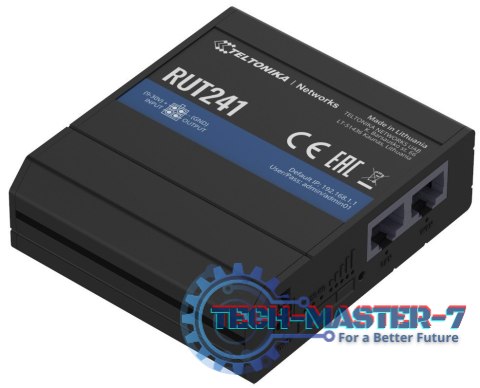 Router LTE RUT241 (Cat 4), 4G, WiFi, Ethernet Router LTE RUT241 (Cat 4), 4G, WiFi, Ethernet