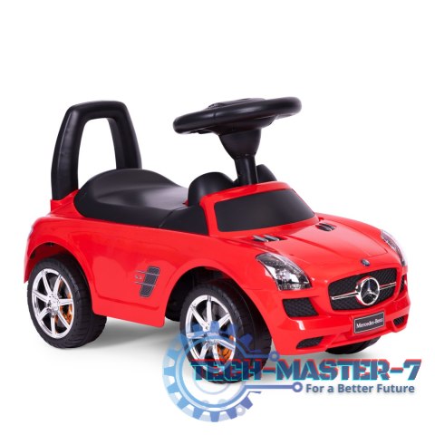 Jeździk, pchacz Mercedes czerwony SLS AMG czerwony MULTISTORE Jeździk, pchacz Mercedes czerwony SLS AMG czerwony MULTISTORE