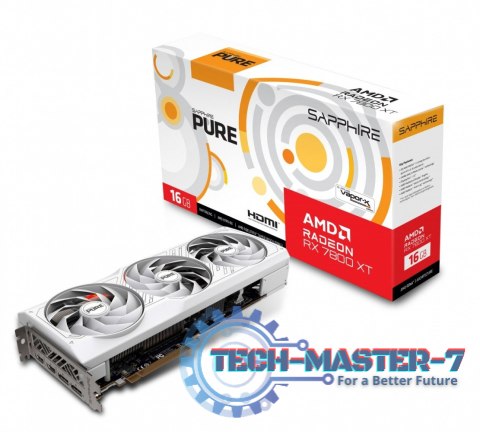 Karta graficzna Radeon RX 7800 XT PURE GAMING OC 16GB GDDR6 256bit 2DP Karta graficzna Radeon RX 7800 XT PURE GAMING OC 16GB GDDR6 256bit 2DP
