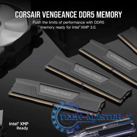 Pamięć DDR5 Vengeance 64GB/6400 (2*32GB) C32 INTEL XMP Pamięć DDR5 Vengeance 64GB/6400 (2*32GB) C32 INTEL XMP