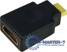 Adapter LOGILINK HDMI - mini HDMI HDMI (gniazdo) - mini HDMI (wtyk) AH0009 Adapter LOGILINK HDMI - mini HDMI HDMI (gniazdo) - mini HDMI (wtyk) AH0009