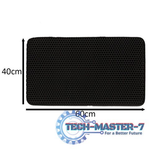 Mata pod kuwetę dla kota wodoodporna dwuwarstwowa 40x60cm XXL Mata pod kuwetę dla kota wodoodporna dwuwarstwowa 40x60cm XXL