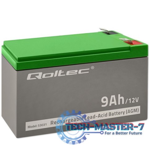 Akumulator żelowy | 12V | 9Ah | max.90A | AGM Akumulator żelowy | 12V | 9Ah | max.90A | AGM