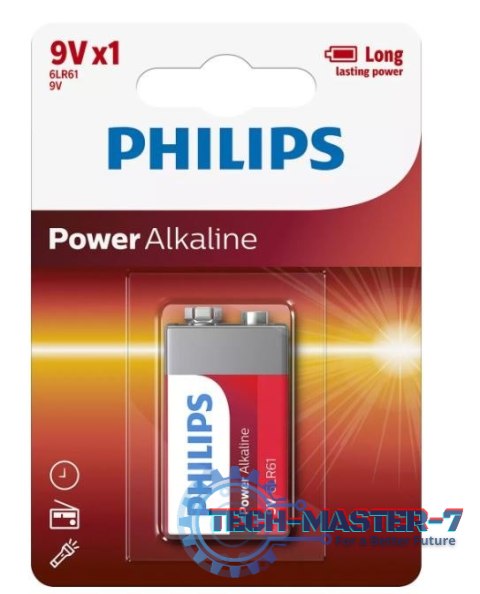 Bateria Power Alkaline 9V 1szt. blister (LR61) Bateria Power Alkaline 9V 1szt. blister (LR61)