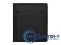 Szafa instalacyjna wisząca 19'' 15U 600X600mm czarna (drzwi szklane) Szafa instalacyjna wisząca 19'' 15U 600X600mm czarna (drzwi szklane)