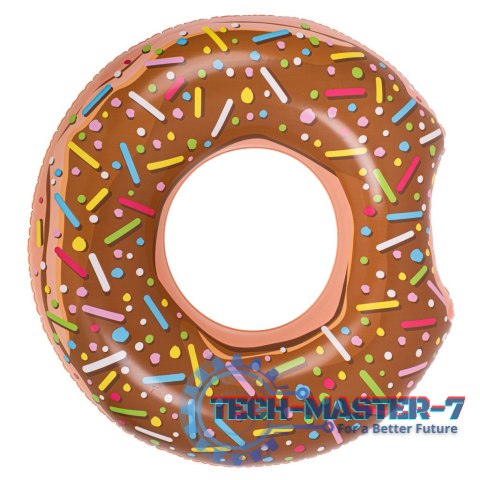 Kółko do pływania koło dmuchane BESTWAY 36188 donut brązowe 107cm Kółko do pływania koło dmuchane BESTWAY 36188 donut brązowe 107cm
