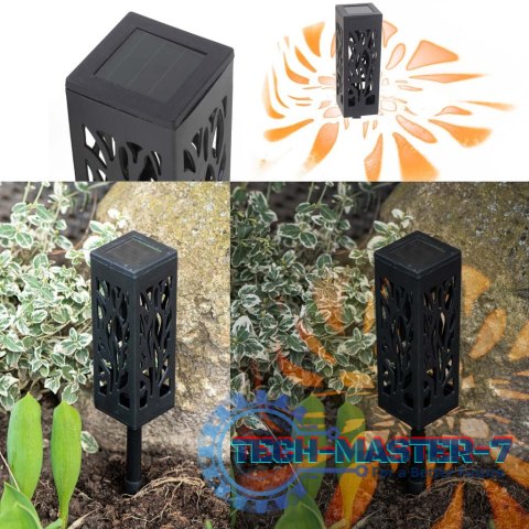 Lampa solarna ogrodowa ażurowa latarenka lamion LED czujnik zmierzchu wbijana 4szt. Lampa solarna ogrodowa ażurowa latarenka lamion LED czujnik zmierzchu wbijana 4szt.