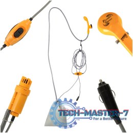 Prysznic turystyczny przenośny natrysk camping myjka 12v