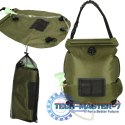 Prysznic turystyczny solarny polowy kempingowy 20L XXL z termometrem Prysznic turystyczny solarny polowy kempingowy 20L XXL z termometrem
