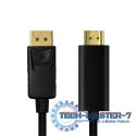 Kabel DisplayPort do HDMI 4K 3 m Kabel DisplayPort do HDMI 4K 3 m