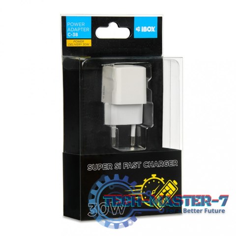 Ładowarka sieciowa C-38 PD30W USB-C Ładowarka sieciowa C-38 PD30W USB-C