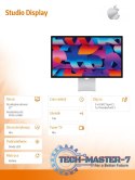 Studio Display - Nano-Texture Glass - Tilt-Adjustable Stand