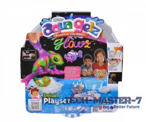 Aqua Gelz Zestaw Deluxe Świecący w ciemnościach Aqua Gelz Zestaw Deluxe Świecący w ciemnościach