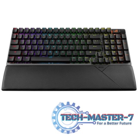 Klawiatura gamingowa ROG Strix Scope II 96 Wireless USB/RF/BT Klawiatura gamingowa ROG Strix Scope II 96 Wireless USB/RF/BT