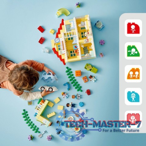 Klocki DUPLO 10994 Dom rodzinny 3 w 1 Klocki DUPLO 10994 Dom rodzinny 3 w 1