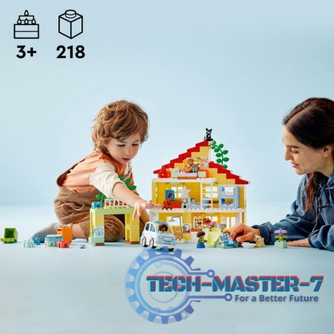 Klocki DUPLO 10994 Dom rodzinny 3 w 1 Klocki DUPLO 10994 Dom rodzinny 3 w 1