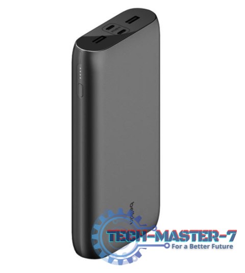 Powerbank BoostCharge 26k mAh 32W 2xUSB-C 2xUSB-A czarny Powerbank BoostCharge 26k mAh 32W 2xUSB-C 2xUSB-A czarny