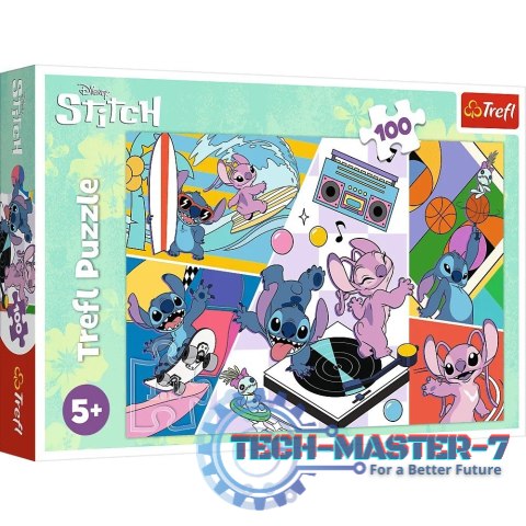 Puzzle 100 elementów Wspomnienia Lilo i Stitch Puzzle 100 elementów Wspomnienia Lilo i Stitch