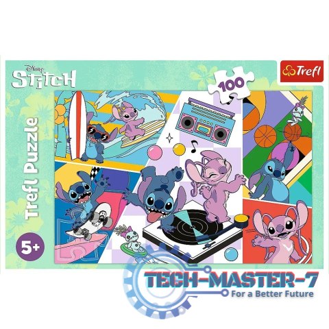 Puzzle 100 elementów Wspomnienia Lilo i Stitch Puzzle 100 elementów Wspomnienia Lilo i Stitch