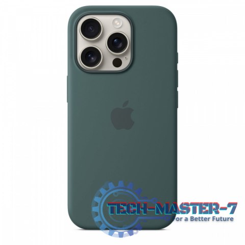 Etui silikonowe z MagSafe do iPhonea 16 Pro - górskie jezioro Etui silikonowe z MagSafe do iPhonea 16 Pro - górskie jezioro