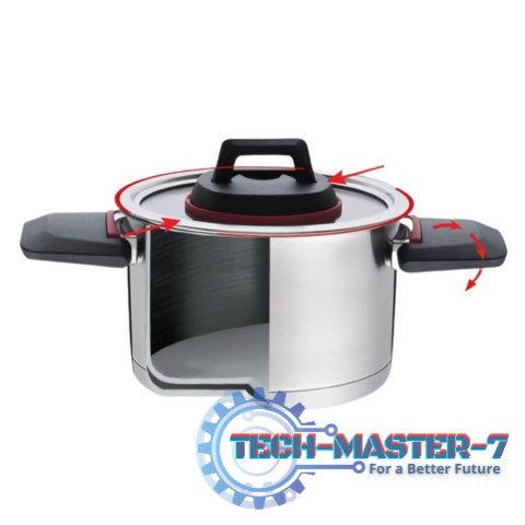 Garnek ze składanymi uchwytami 20cm, 3,2l MR-3530-20 Garnek ze składanymi uchwytami 20cm, 3,2l MR-3530-20