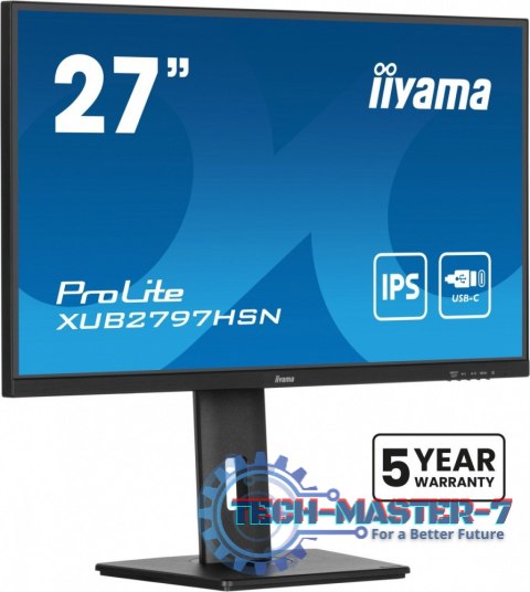 Monitor 27 cali XUB2797HSN-B2 IPS,FHD,USB-C Dock,HAS,300cd /5y/ Monitor 27 cali XUB2797HSN-B2 IPS,FHD,USB-C Dock,HAS,300cd /5y/
