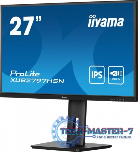 Monitor 27 cali XUB2797HSN-B2 IPS,FHD,USB-C Dock,HAS,300cd /5y/ Monitor 27 cali XUB2797HSN-B2 IPS,FHD,USB-C Dock,HAS,300cd /5y/