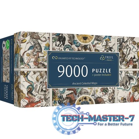 Puzzle 9000 elementów Ancient Celestial Maps Puzzle 9000 elementów Ancient Celestial Maps