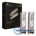 Moduł SFP 1.25G 2-pak 1,25Gbps, LC/UPC, 850nm, 550m, multi mode, DOM Moduł SFP 1.25G 2-pak 1,25Gbps, LC/UPC, 850nm, 550m, multi mode, DOM