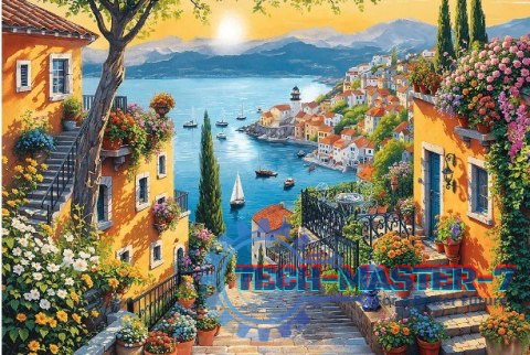 Puzzle 1500 elementów Nadmorski widok Puzzle 1500 elementów Nadmorski widok