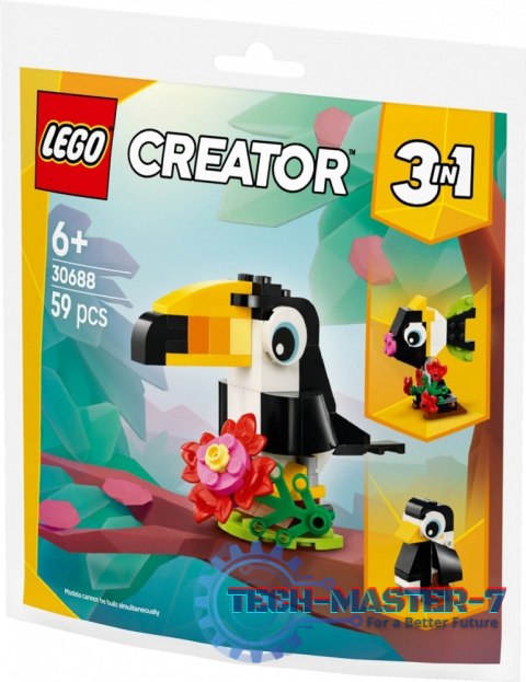 Klocki Creator 30688 Tropikalny tukan Klocki Creator 30688 Tropikalny tukan