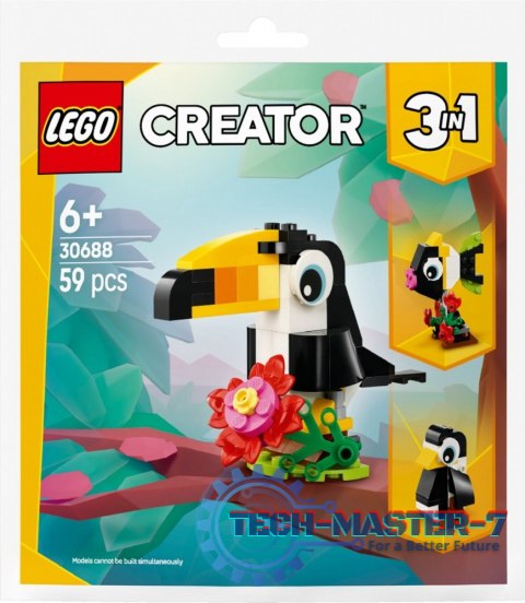 Klocki Creator 30688 Tropikalny tukan Klocki Creator 30688 Tropikalny tukan